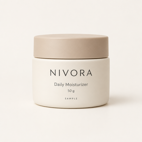 Nivora Daily Moisturizer sample packaging