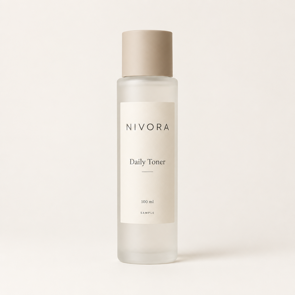 Nivora Daily Toner sample packaging