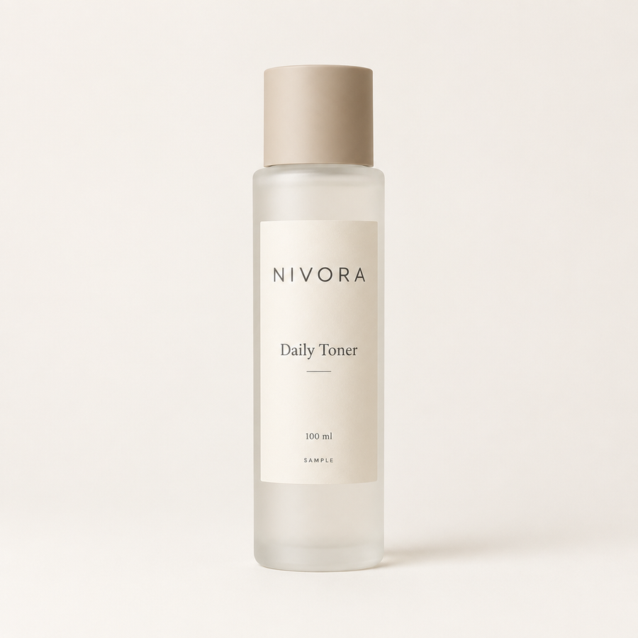 Nivora Daily Toner sample packaging